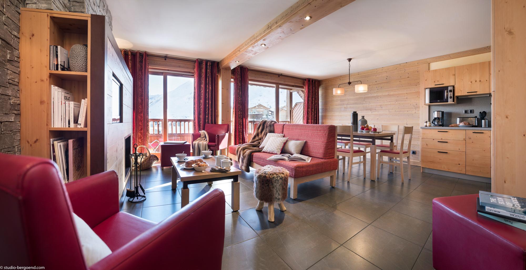 تينْيِ Chalets Montana Airelles المظهر الخارجي الصورة