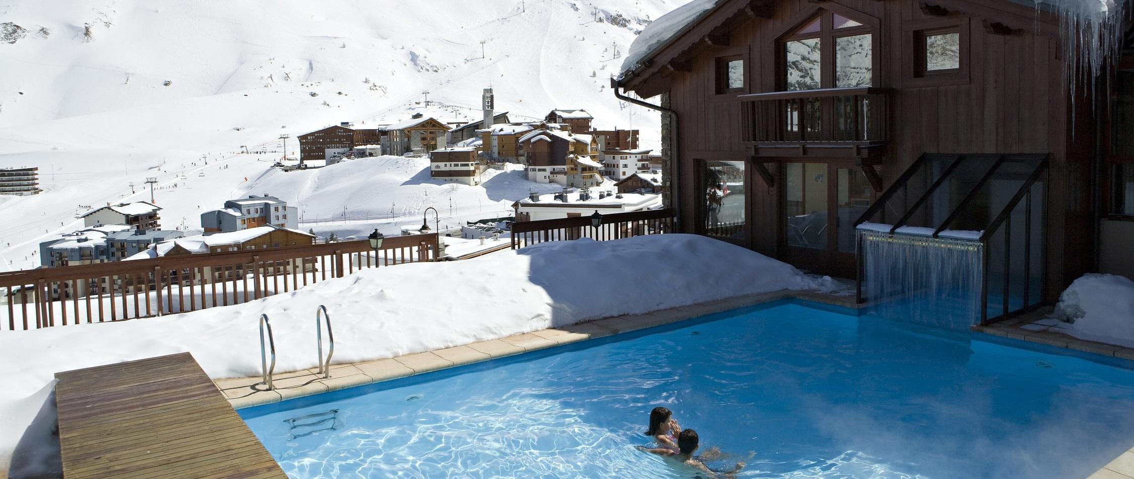 تينْيِ Chalets Montana Airelles المظهر الخارجي الصورة
