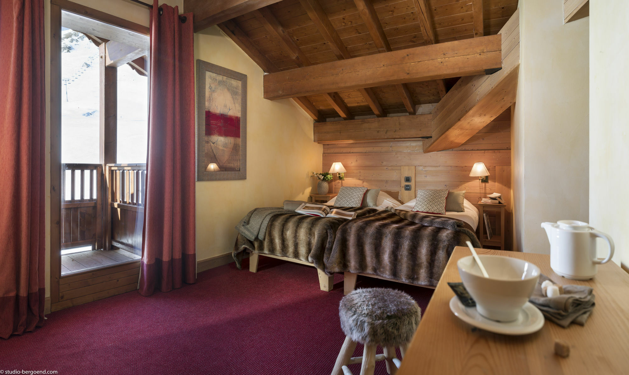 تينْيِ Chalets Montana Airelles المظهر الخارجي الصورة